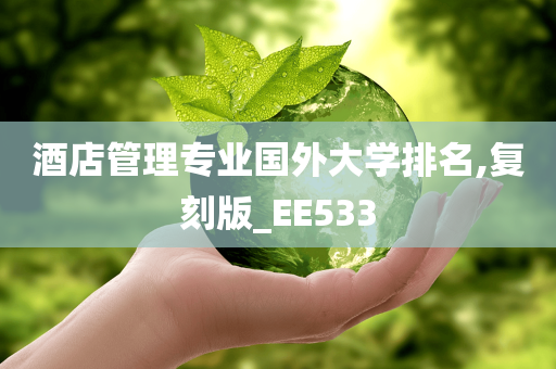 酒店管理专业国外大学排名,复刻版_EE533