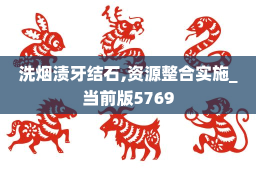 洗烟渍牙结石,资源整合实施_当前版5769