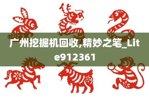 广州挖掘机回收,精妙之笔_Lite912361