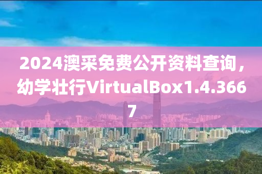 2024澳采免费公开资料查询，幼学壮行VirtualBox1.4.3667