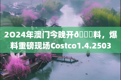 2O24年澳门今晚开🐎料，爆料重磅现场Costco1.4.2503