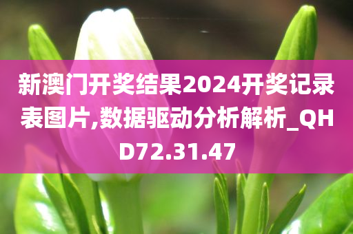 新澳门开奖结果2024开奖记录表图片,数据驱动分析解析_QHD72.31.47