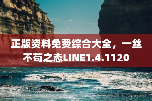 正版资料免费综合大全，一丝不苟之态LINE1.4.1120