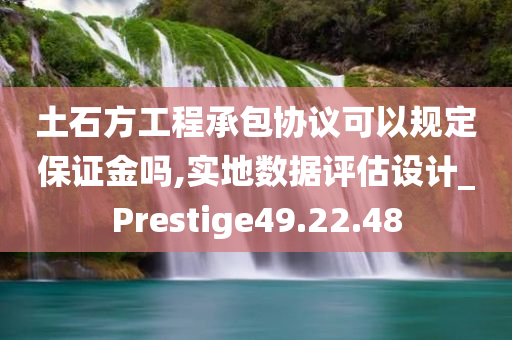 土石方工程承包协议可以规定保证金吗,实地数据评估设计_Prestige49.22.48