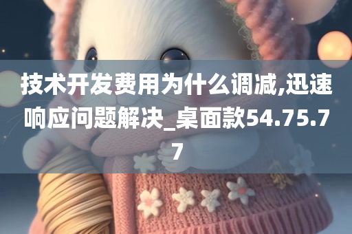 技术开发费用为什么调减,迅速响应问题解决_桌面款54.75.77