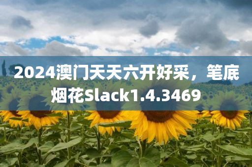 2024澳门天天六开好采，笔底烟花Slack1.4.3469