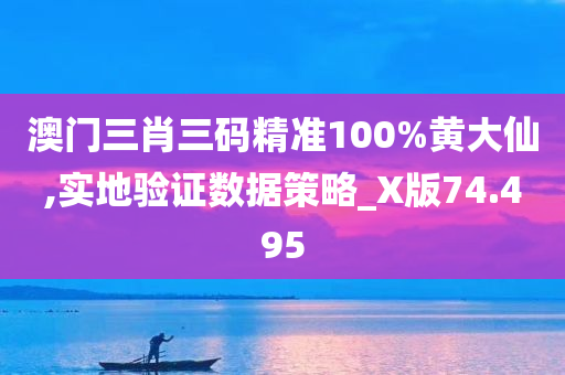 澳门三肖三码精准100%黄大仙,实地验证数据策略_X版74.495