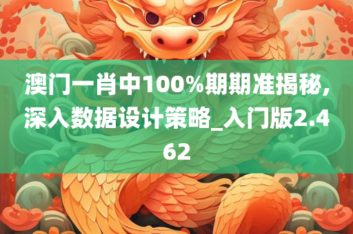 澳门一肖中100%期期准揭秘,深入数据设计策略_入门版2.462