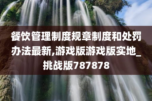 餐饮管理制度规章制度和处罚办法最新,游戏版游戏版实地_挑战版787878