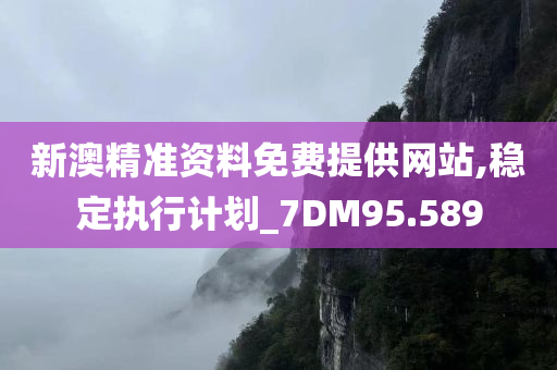 新澳精准资料免费提供网站,稳定执行计划_7DM95.589