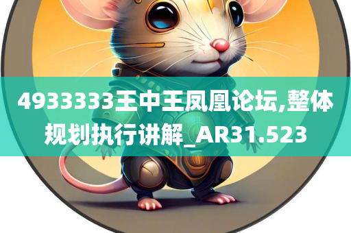 4933333王中王凤凰论坛,整体规划执行讲解_AR31.523