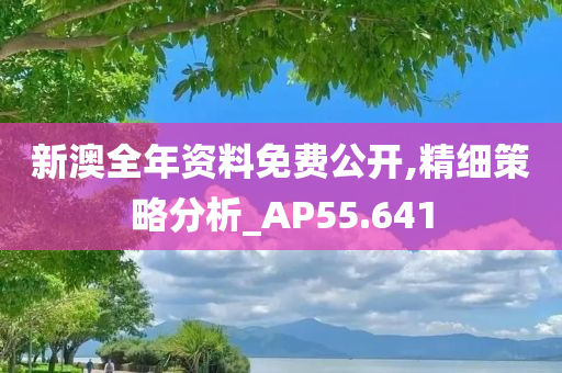 新澳全年资料免费公开,精细策略分析_AP55.641