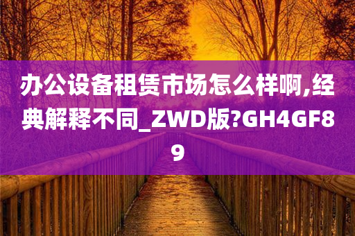 办公设备租赁市场怎么样啊,经典解释不同_ZWD版?GH4GF89