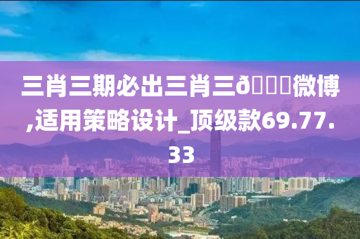 三肖三期必出三肖三🐎微博,适用策略设计_顶级款69.77.33