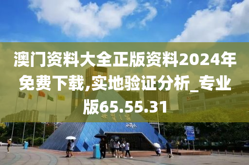 澳门资料大全正版资料2024年免费下载,实地验证分析_专业版65.55.31