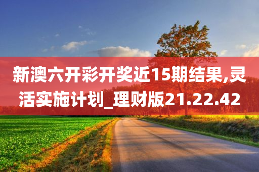 新澳六开彩开奖近15期结果,灵活实施计划_理财版21.22.42