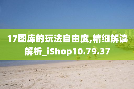 17图库的玩法自由度,精细解读解析_iShop10.79.37