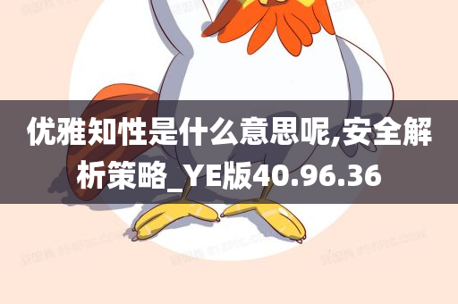 优雅知性是什么意思呢,安全解析策略_YE版40.96.36