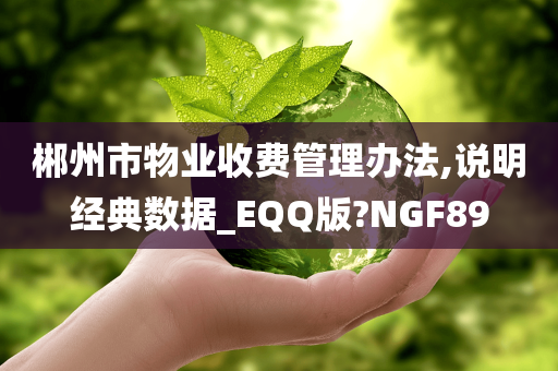 郴州市物业收费管理办法,说明经典数据_EQQ版?NGF89