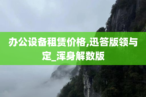 办公设备租赁价格,迅答版领与定_浑身解数版