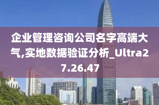 企业管理咨询公司名字高端大气,实地数据验证分析_Ultra27.26.47