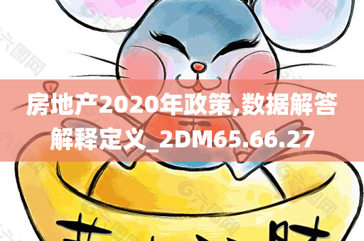 房地产2020年政策,数据解答解释定义_2DM65.66.27