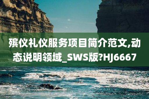 殡仪礼仪服务项目简介范文,动态说明领域_SWS版?HJ6667