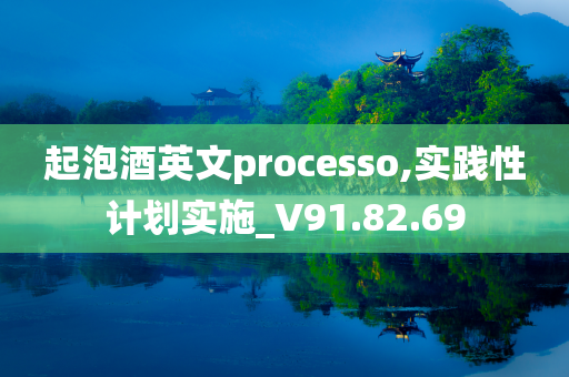 起泡酒英文processo,实践性计划实施_V91.82.69