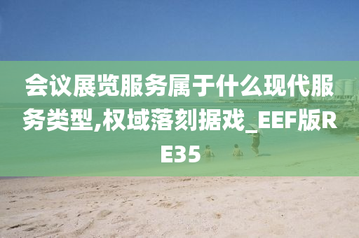 会议展览服务属于什么现代服务类型,权域落刻据戏_EEF版RE35