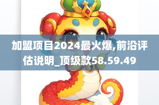 加盟项目2024最火爆,前沿评估说明_顶级款58.59.49