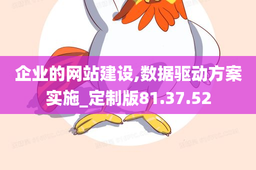 企业的网站建设,数据驱动方案实施_定制版81.37.52