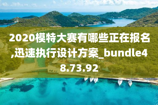 2020模特大赛有哪些正在报名,迅速执行设计方案_bundle48.73.92