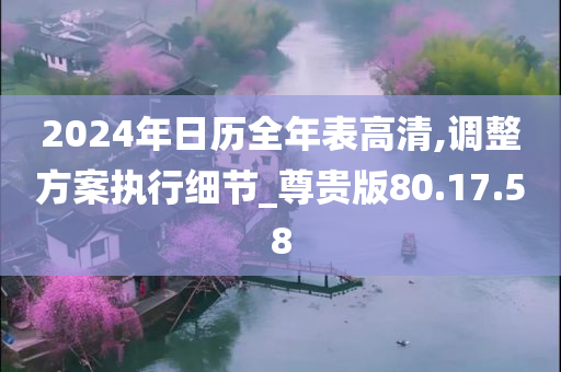 2024年日历全年表高清,调整方案执行细节_尊贵版80.17.58