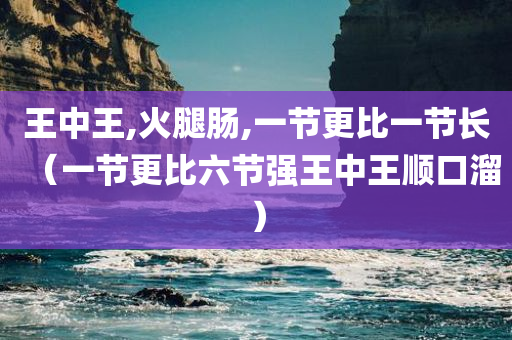 王中王,火腿肠,一节更比一节长（一节更比六节强王中王顺口溜）