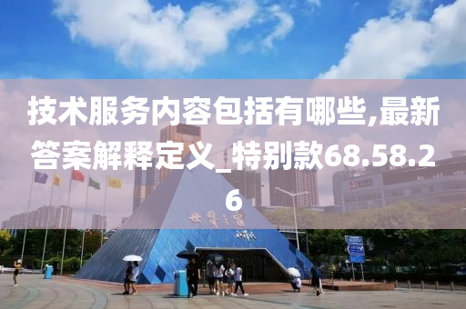 技术服务内容包括有哪些,最新答案解释定义_特别款68.58.26