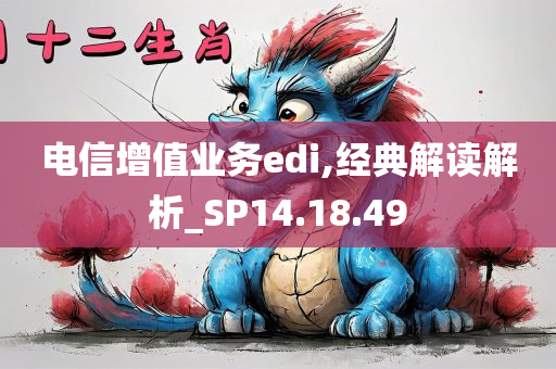 电信增值业务edi,经典解读解析_SP14.18.49