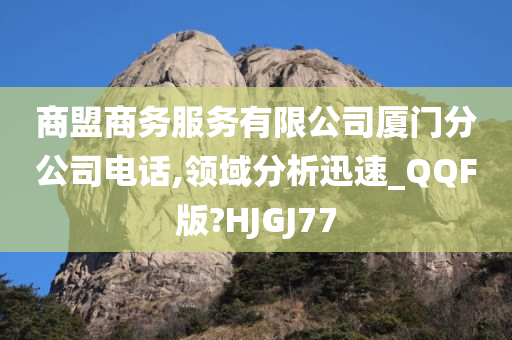 商盟商务服务有限公司厦门分公司电话,领域分析迅速_QQF版?HJGJ77