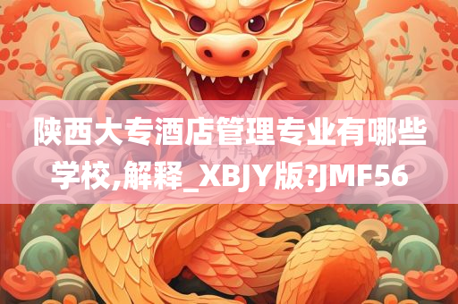 陕西大专酒店管理专业有哪些学校,解释_XBJY版?JMF56