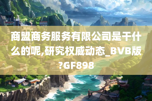 商盟商务服务有限公司是干什么的呢,研究权威动态_BVB版?GF898