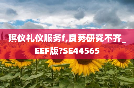 殡仪礼仪服务f,良莠研究不齐_EEF版?SE44565