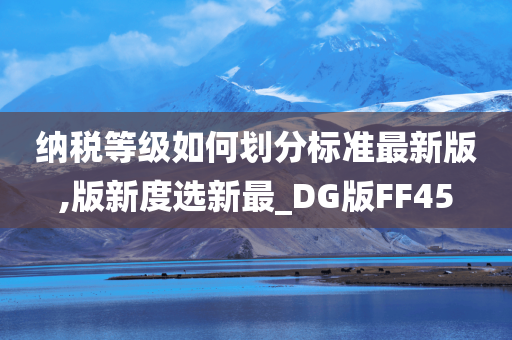 纳税等级如何划分标准最新版,版新度选新最_DG版FF45