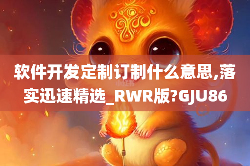 软件开发定制订制什么意思,落实迅速精选_RWR版?GJU86