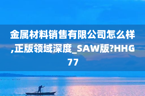 金属材料销售有限公司怎么样,正版领域深度_SAW版?HHG77