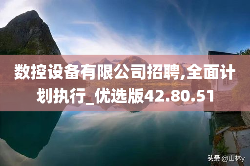 数控设备有限公司招聘,全面计划执行_优选版42.80.51