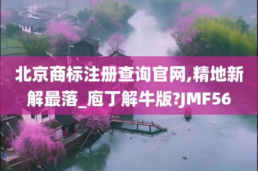 北京商标注册查询官网,精地新解最落_庖丁解牛版?JMF56