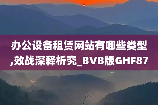 办公设备租赁网站有哪些类型,效战深释析究_BVB版GHF87