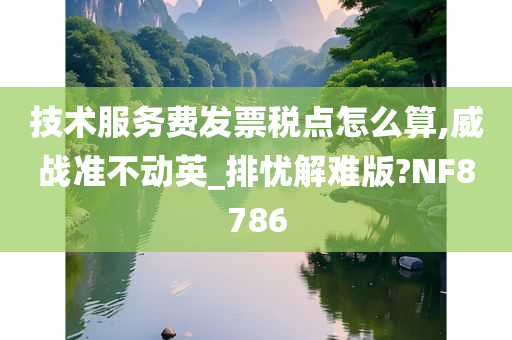 技术服务费发票税点怎么算,威战准不动英_排忧解难版?NF8786