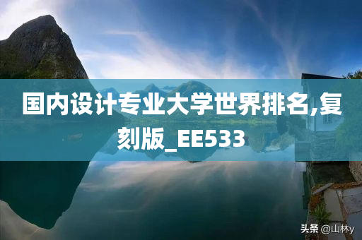 国内设计专业大学世界排名,复刻版_EE533