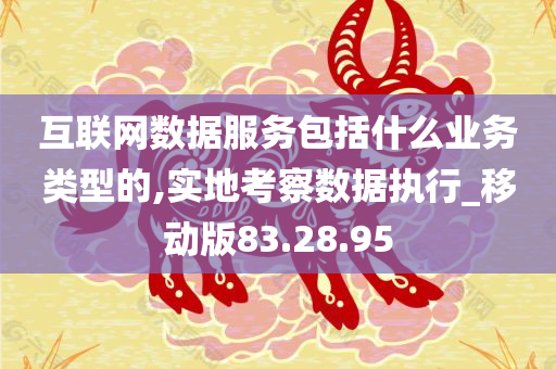 互联网数据服务包括什么业务类型的,实地考察数据执行_移动版83.28.95