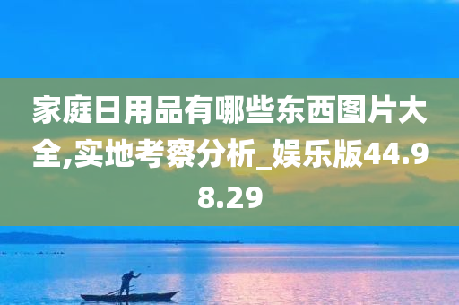 家庭日用品有哪些东西图片大全,实地考察分析_娱乐版44.98.29